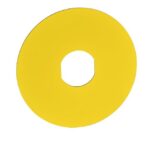Étiquette non marquée jaune Ø22 Ø60 mm, vue complémentaire 6