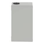 Boîtier métal vide gris 2 trous 22 mm M20, IP65/IP67, vue complémentaire 2