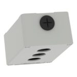 Boîte métal vide 3 trous 22 mm gris M20 XAPD2203 – Image 7