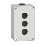 Boîte métal vide 3 trous 22 mm gris M20 XAPD2203 – Image 8