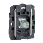 Corps de bouton lumineux Ø22 LED universelle 1F, configuration visible, vue complémentaire 14