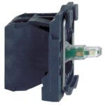 Corps de bouton lumineux Ø22 LED universelle 1F, configuration visible, vue complémentaire 9