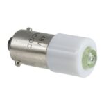 Lampe de signalisation néon incolore BA9s, finition blanc, vue complémentaire 3