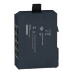 Switch Ethernet non administrable 8 ports cuivre, montage DIN rail (Top hat 35mm), vue complémentaire 2