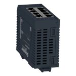 Switch Ethernet non administrable 8 ports cuivre, montage DIN rail (Top hat 35mm), vue complémentaire 4