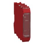 Module extension 4 sorties relais sécurité, configuration visible, vue complémentaire 1