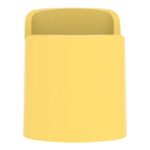 Protection jaune pour bouton d'arrêt d'urgence, configuration visible, vue complémentaire 4