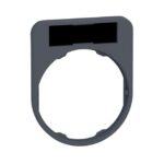 Porte-étiquette standard à graver 30 x 40 mm Ø22 ZBY2101 – Image 3