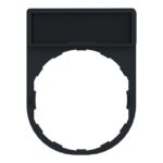 Porte-étiquette standard à graver 30 x 40 mm Ø22 ZBY2101 – Image 5