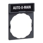 Porte-étiquette 30x40 mm Ø22 AUTO O MAIN ZBY2185 – Image 7