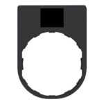 Porte-étiquette standard 30x40 mm Ø22 MARCHE ZBY2103 – Image 4