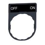 Porte-étiquette standard Ø22 OFF-ON 30x40 mm ZBY2367 – Image 9