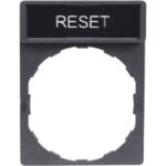 Porte-étiquette standard RESET Ø22 mm ZBY2322 – Image 2