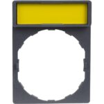 Porte-étiquette à graver 30 x 40 mm Ø22 ZBY4101 – Image 7