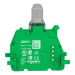 Retour visuel sans fil lumineux pour bouton-poussoir ZBRV1, configuration visible, vue complémentaire 2