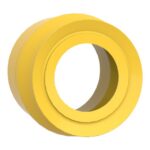 Soufflet silicone jaune pour arrêt d'urgence ZBZ58 – Image 2
