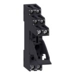 Socle relais RGZ 5A 250V à vis contact distinct, montage Rail DIN 35 mm, vue complémentaire 1