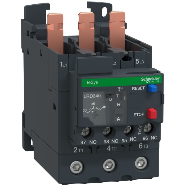 Schneider Automation - TeSys LRD relais de protection thermique moteur - 25-40 A - classe 10A - LRD340