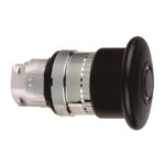 Tête d'arrêt d'urgence pousser-tirer Ø40 noir ZB4BT2 – Image 8