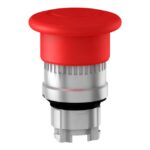 Tête arrêt d'urgence rouge pousser-tirer Ø40 Ø22 ZB4BT84 – Image 5