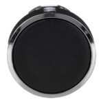 Tête de bouton-poussoir noir Ø22 mm ZB4BA2 – Image 2