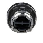 Tête de bouton-poussoir noir Ø22 mm ZB4BA2 – Image 6