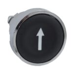 Tête bouton-poussoir noire flèche basse Ø22 ZB4BA335 – Image 7