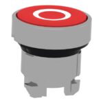 Tête de bouton-poussoir rouge Ø22 arrêt O ZB4BA432 – Image 2