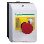 Bouton d'arrêt d'urgence rouge Ø40 à déverrouillage GV2K031 – Image 2