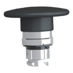 Tête bouton-poussoir champignon noir Ø60 Ø22 ZB4BR2 – Image 4