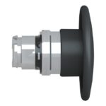 Tête bouton-poussoir champignon noir Ø60 Ø22 ZB4BR2 – Image 6