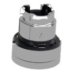 Tête bouton-poussoir lumineuse blanc Ø22 ZB4BW313 – Image 6