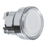 Tête bouton-poussoir lumineuse blanc Ø22 ZB4BW313 – Image 7