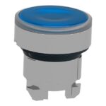 Tête bouton-poussoir lumineux bleu Ø22 ZB4BH063 – Image 3