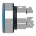 Tête bouton-poussoir lumineux bleu Ø22 ZB4BH063 – Image 4