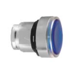 Tête bouton-poussoir lumineux bleu Ø22 ZB4BH063 – Image 7