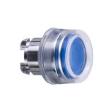 Tête de bouton-poussoir lumineux bleu Ø22 ZB4BW563 – Image 7