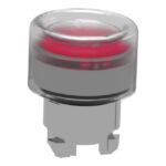 Tête bouton-poussoir lumineux rouge Ø22 ZB4BW543 – Image 3