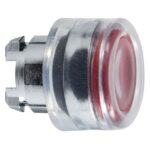 Tête bouton-poussoir lumineux rouge Ø22 ZB4BW543 – Image 7
