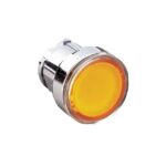 Tête bouton-poussoir lumineux jaune Ø22 mm ZB4BW35 – Image 2
