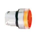 Tête bouton-poussoir lumineux jaune Ø22 mm ZB4BW35 – Image 4
