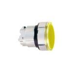 Tête bouton-poussoir lumineux jaune Ø22 mm ZB4BW35 – Image 5