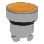 Tête bouton-poussoir lumineux jaune Ø22 mm ZB4BW35 – Image 6