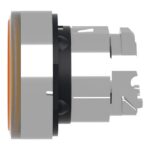 Tête bouton-poussoir lumineux encastré Ø22 orange ZB4BW353 – Image 4