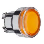 Tête bouton-poussoir lumineux encastré Ø22 orange ZB4BW353 – Image 9