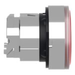 Tête bouton-poussoir lumineuse rouge Ø22 ZB4BW34 – Image 4