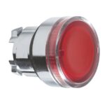 Tête bouton-poussoir lumineux rouge Ø22 ZB4BW343 – Image 7