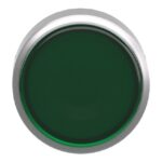 Tête bouton-poussoir lumineux vert Ø22 mm ZB4BW333 – Image 2