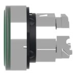 Tête bouton-poussoir lumineux vert Ø22 mm ZB4BW333 – Image 4