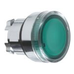 Tête bouton-poussoir lumineux vert Ø22 mm ZB4BW333 – Image 7